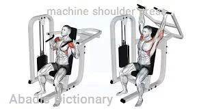 machine shoulder press